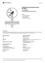 AFRISO_PLATTENFEDER-CHEMIEMANOMETER-PF160CH-PLATTENFEDER-CHEMIEMANOMETER-TYP-D4_85964402_DEU_CHE.PDF