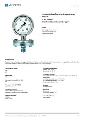 AFRISO_PLATTENFEDER-STANDARDMANOMETER-PF100-PLATTENFEDER-STANDARDMANOMETER-TYP-D4_85913401_DEU_CHE.PDF
