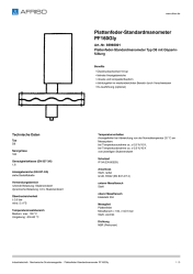 AFRISO_PLATTENFEDER-STANDARDMANOMETER-PF160GLY-PLATTENFEDER-STANDARDMANOMETER-TYP-D8-MI_85965801_DEU_CHE.PDF