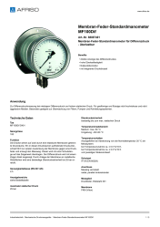 AFRISO_MEMBRAN-FEDER-STANDARDMANOMETER-MF100DIF-MEMBRAN-FEDER-STANDARDMANOMETER-FUER-DI_88087401_DEU_CHE.PDF