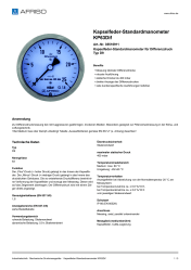 AFRISO_KAPSELFEDER-STANDARDMANOMETER-KP63DIF-KAPSELFEDER-STANDARDMANOMETER-FUER-DIFFERE_35516911_DEU_CHE.PDF