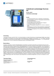 AFRISO_UNTERDRUCK-LECKANZEIGER-EUROVAC-HV-UNTERDRUCK-LECKANZEIGER_43776_DEU_CHE.PDF