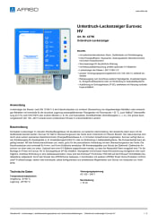 AFRISO_UNTERDRUCK-LECKANZEIGER-EUROVAC-HV-UNTERDRUCK-LECKANZEIGER_43750_DEU_CHE.PDF