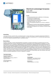 AFRISO_UEBERDRUCK-LECKANZEIGER-EUROPRESS-UEBERDRUCK-LECKANZEIGER_43795_DEU_CHE.PDF