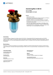 AFRISO_ZWEISTRANGFILTER-Z-500-ST-ZWEISTRANGFILTER-FUER-HEIZOEL_20425_DEU_CHE.PDF