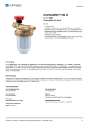 AFRISO_EINSTRANGFILTER-V-500-SI-EINSTRANGFILTER-FUER-HEIZOEL_20292_DEU_CHE.PDF