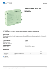 AFRISO_TRENNVERSTAERKER-TV-200-GS-TRENNVERSTAERKER_53705_DEU_CHE.PDF