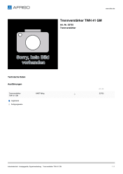 AFRISO_TRENNVERSTAERKER-TWH-41-GM-TRENNVERSTAERKER_53703_DEU_CHE.PDF