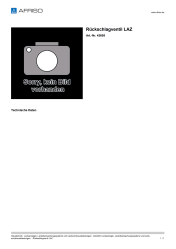 AFRISO_RUECKSCHLAGVENTIL-LAZ_43605_DEU_CHE.PDF