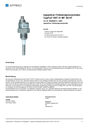 AFRISO_KAPAZITIVER-FUELLSTANDGRENZSCHALTER-CAPFOX--ENT-21-MF--60-HT-KAPAZITIVER-FUELLST_5656060HT-L-3B02_DEU_CHE.PDF