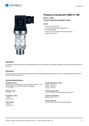 AFRISO_DATA-SHEET_PRESSURE-TRANSDUCERS_DMU-01-VM_31622_ENG_GBR.PDF