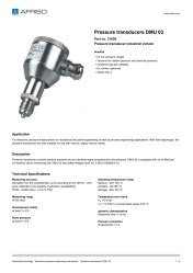 AFRISO_DATA-SHEET_PRESSURE-TRANSDUCERS_DMU-03_31638_ENG_GBR.PDF