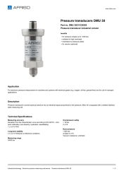 AFRISO_DATA-SHEET_PRESSURE-TRANSDUCERS_DMU-30_DMU-30211220202_ENG_GBR.PDF
