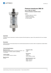 AFRISO_DATA-SHEET_PRESSURE-TRANSDUCERS_DMU-30_DMU-30111190401_ENG_GBR.PDF