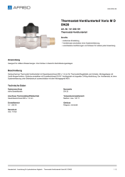 AFRISO_DATENBLATT_THERMOSTAT-VENTILUNTERTEIL_VARIO-M_D-DN20_141-280-101_DEU_CHE.PDF