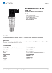 AFRISO_DATENBLATT_DRUCKMESSUMFORMER_DMU-01_31125_DEU_CHE.PDF