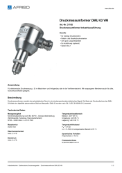 AFRISO_DATENBLATT_DRUCKMESSUMFORMER_DMU-03-VM_31165_DEU_CHE.PDF