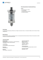 AFRISO_DATENBLATT_DRUCKMESSUMFORMER-INDUSTRIEAUSFUEHRUNG_DMU30-STECKER-M12X1--2-LEITER-EX-AUSFUEHRUNG-G1-4B_P62509_DEU_DEU.PDF