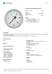 AFRISO_DATENBLATT_ROHRFEDER-INDUSTRIEMANOMETER-TYP-D4_RF100I-D411_P22225_DEU_CHE.PDF