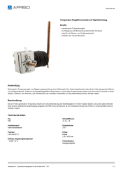 AFRISO_DATENBLATT_TEMPERATUR-REGELTHERMOSTAT-MIT-KAPILLARLEITUNG_TRT_P39333_DEU_CHE.PDF