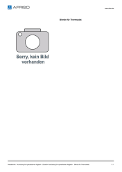 AFRISO_DATENBLATT_BLENDE-FUER-THERMOSTATE_P39286_DEU_CHE.PDF