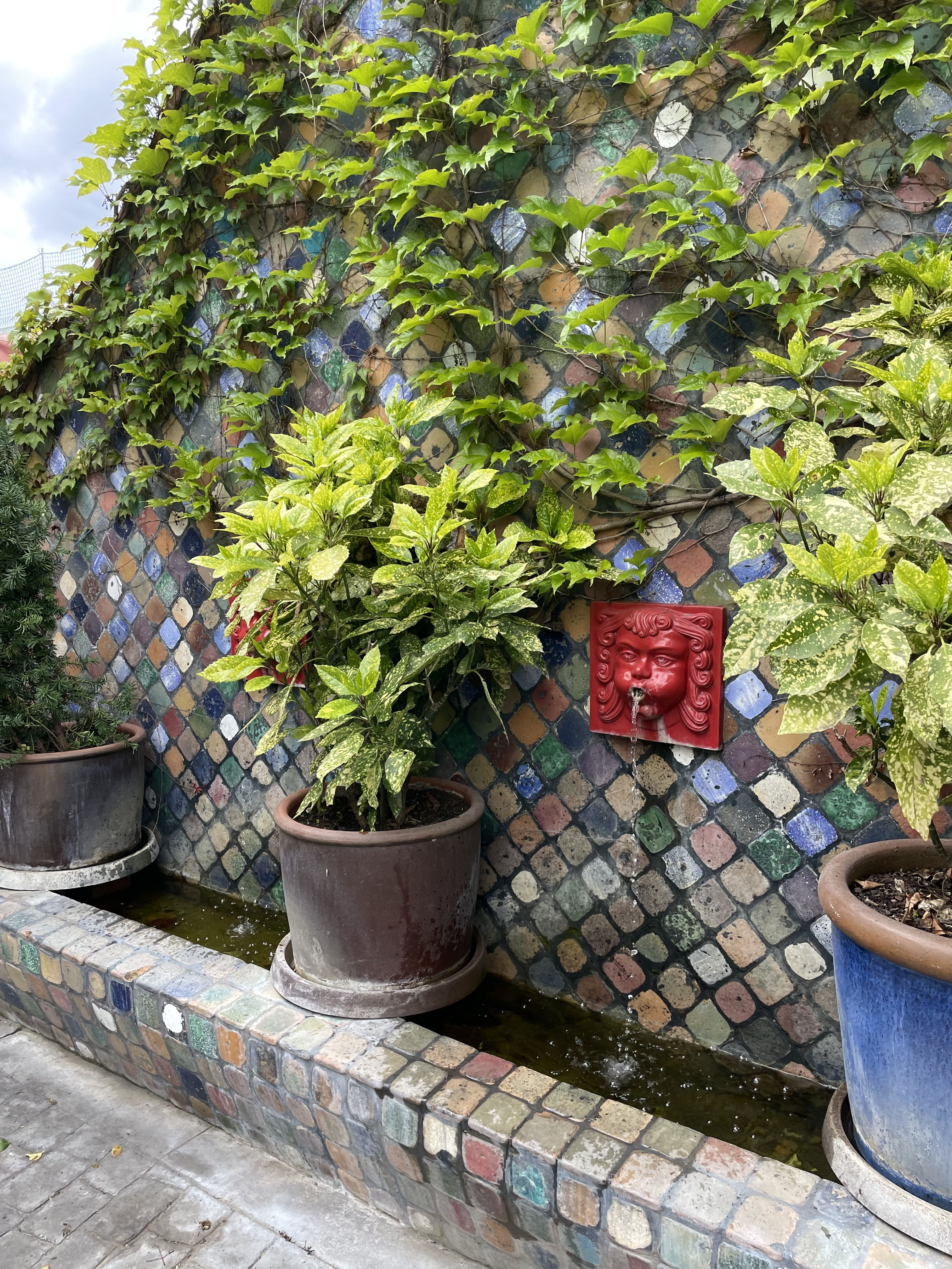 A small fountain in your garden