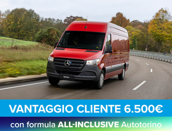 Banner Autotorino Sprinter vantaggio cliente maggio