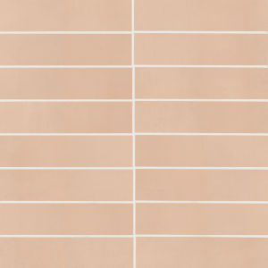 Makoto 2.5" x 10" Matte Ceramic Wall Tile in Umi Terracotta