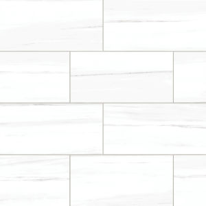 Marin 2.5" x 10" Ceramic Wall Tile in Pearl White
