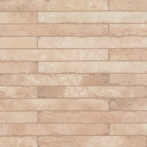 Brickit 2" x 18" Matte Field Tile in Burnt Clay