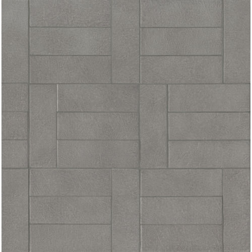 Abitare La Terra 2 1/2" x 8" Gloss Ceramic Wall Tile in Antracite