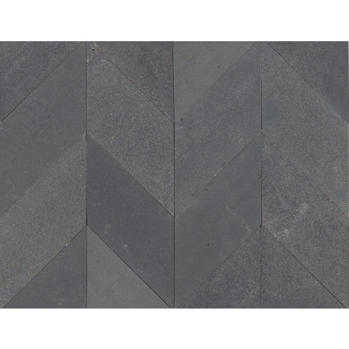 Apex Stone 10 1/2" x 11" Pillowed Chevron in In the Black