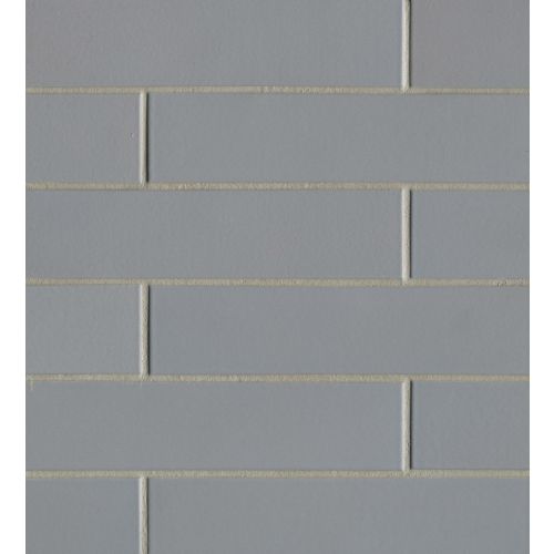 Half Baked 2" X 8" Porcelain Matte Blocks Mosaic in Will Shuck For Oysters