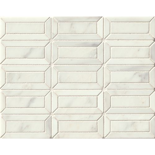 London Calling Abbey Road Honed Mable Waterjet in Cloudy