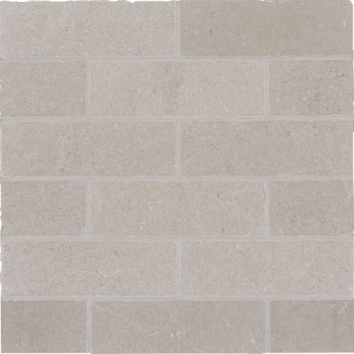 Suave Tumbled 4" X 12" Marble Tile in Volpe