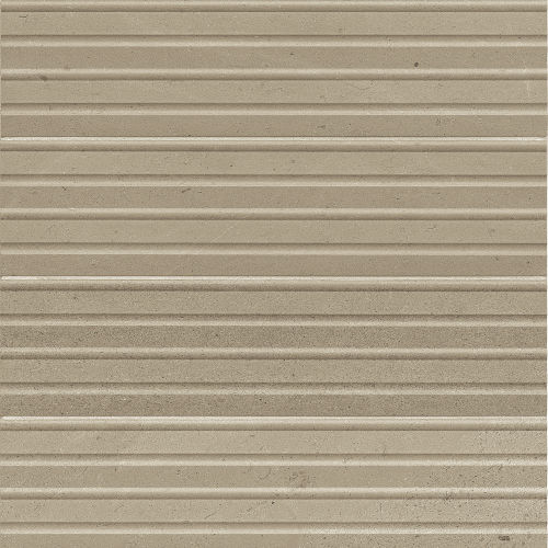 Suave Due 4" x 16" Canapa Texture Marble Tile in Volpe