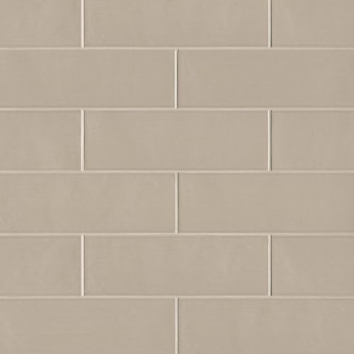 Tongue In Chic 5" x 16" Gloss Wall Tile in Pebble Without A Cause