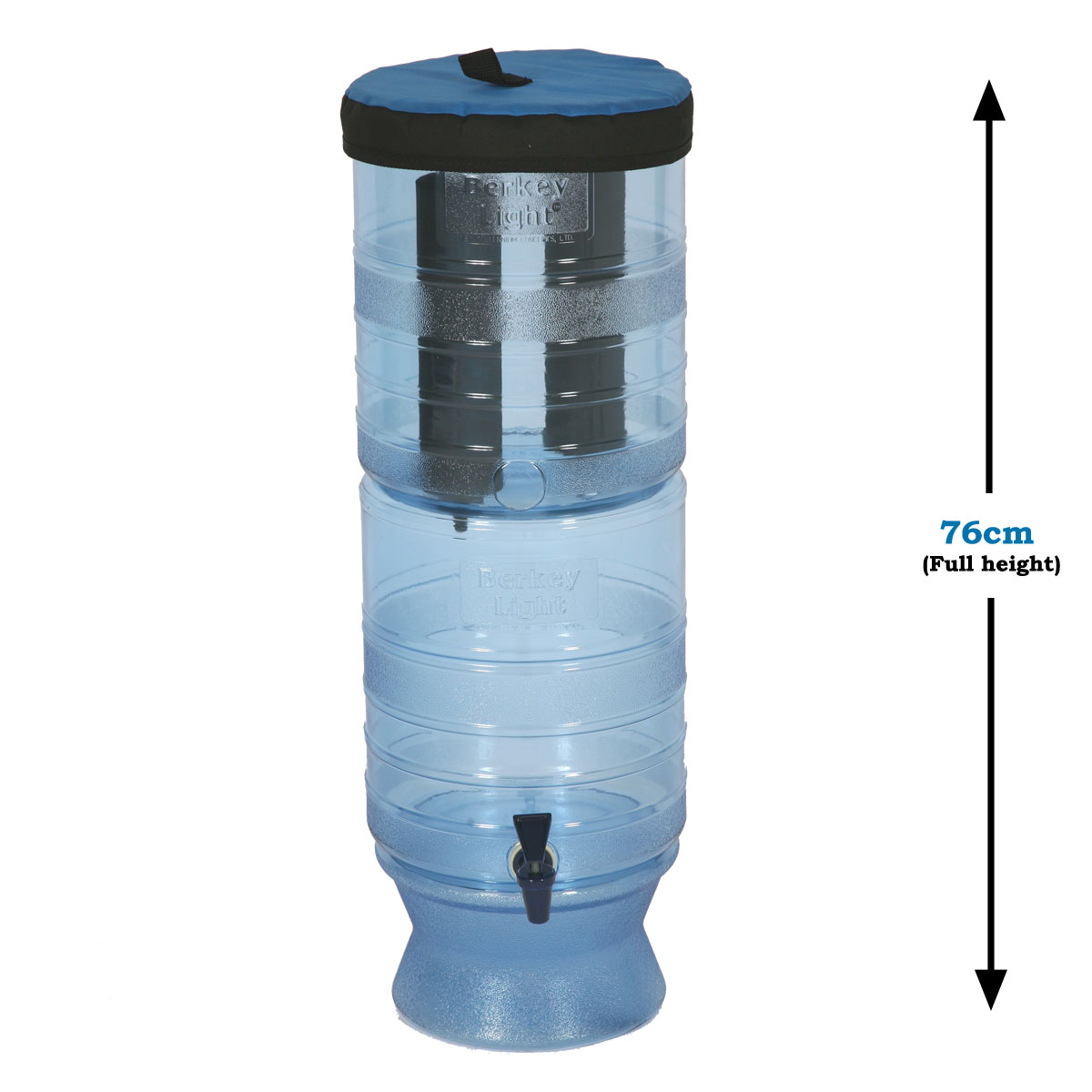 Berkey Light Water Filter w/ 2 Black Berkey Purifiers & 2 Berkey Fluoride NEW