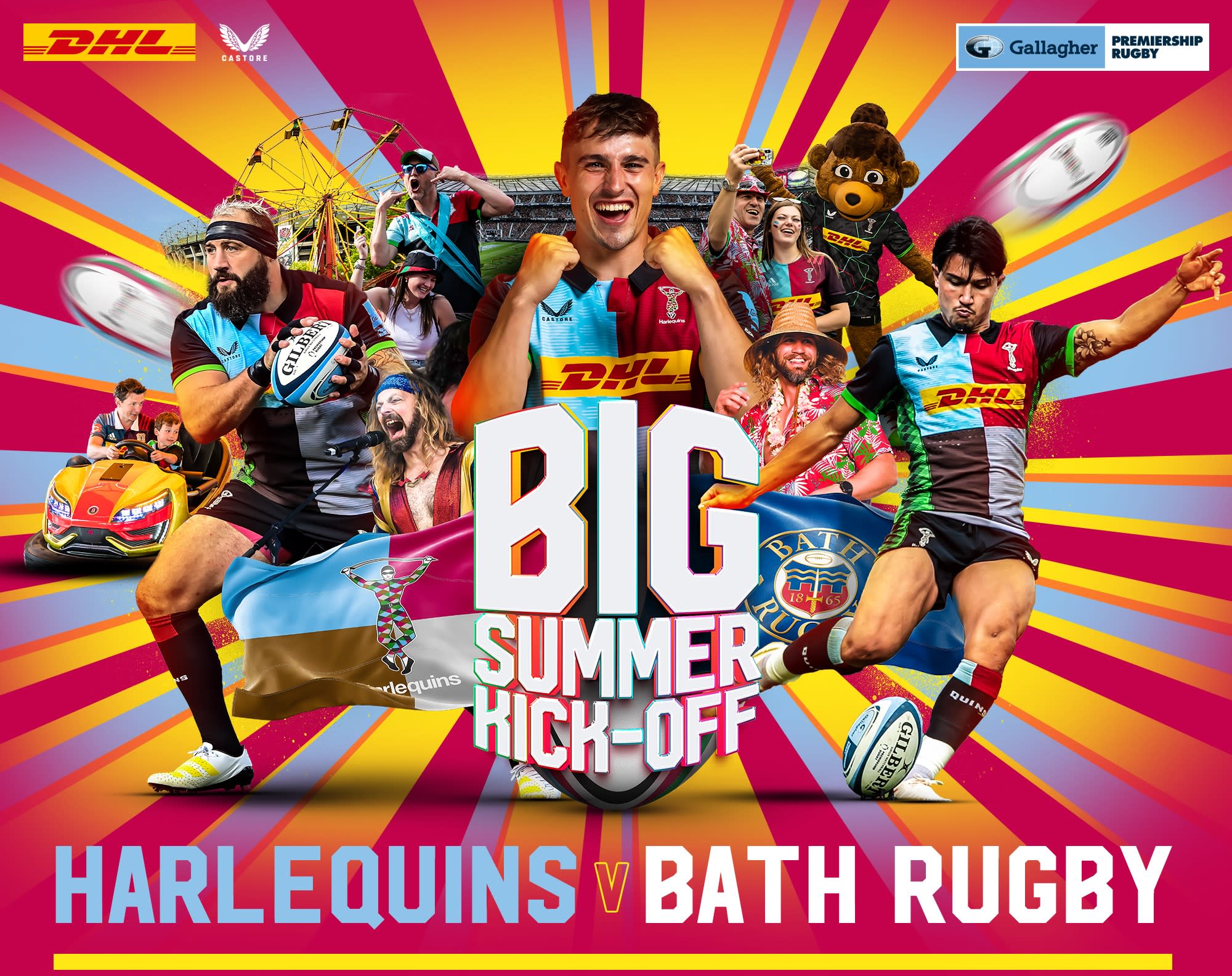 Harlequins v Bath Rugby Big Summer Kick Off.