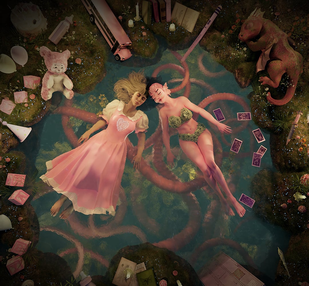 Melanie Martinez 'Trilogy Tour' artwork