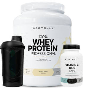 100% Whey Protein Professional + GRATIS Vitamin C und Shaker