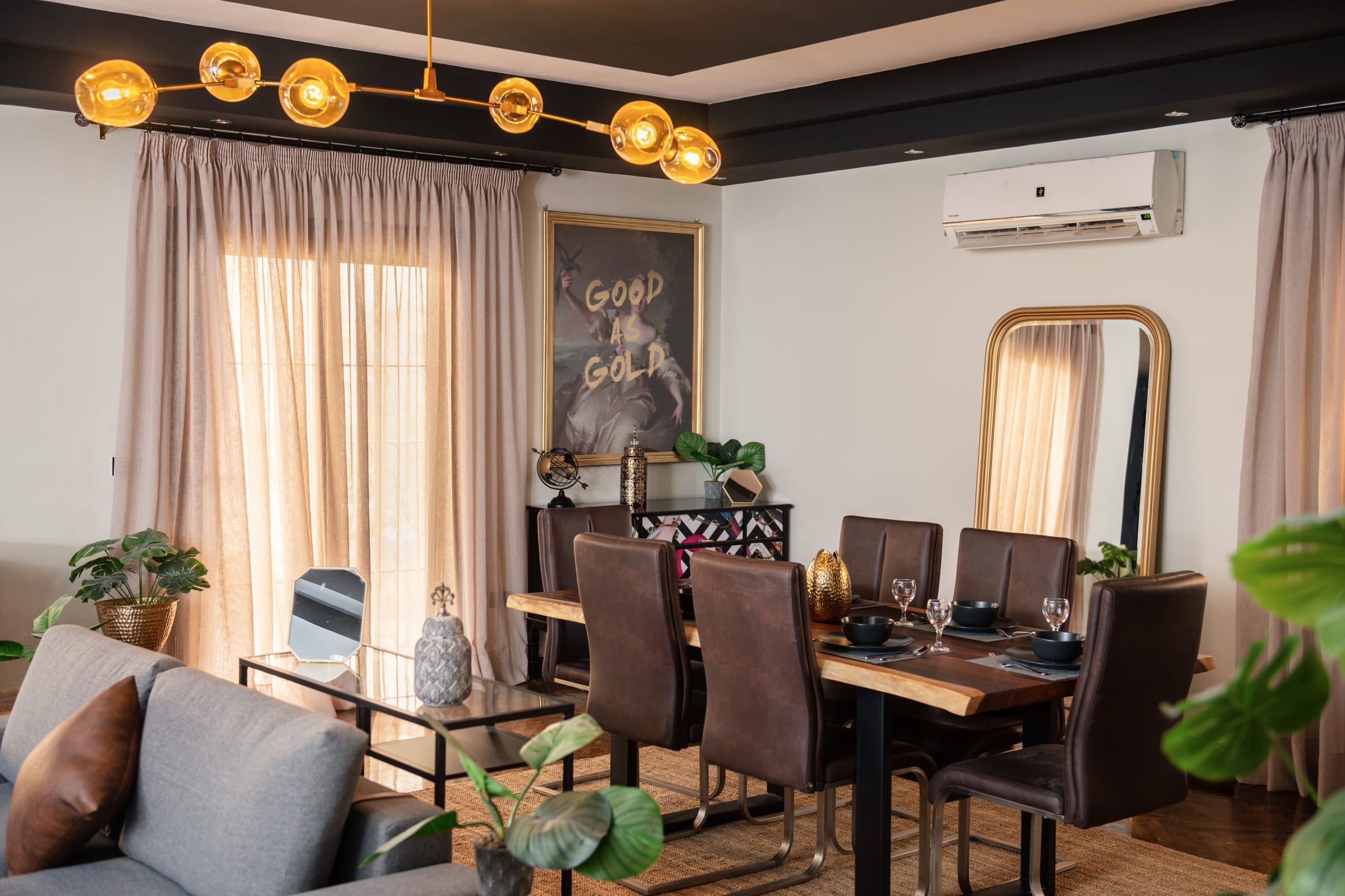 The Bold Parisian House - Steps From The Best Mall in Cairo — Apartment in 154 Ameen El Rafee, First New Cairo, Egypt, Cairo, Egypt — photo 6