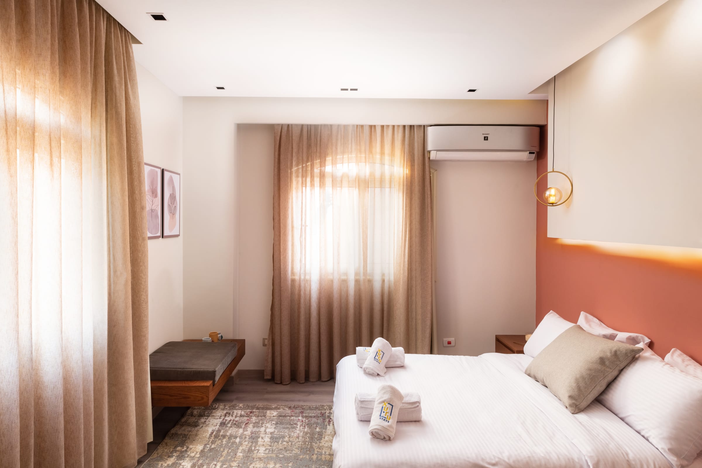 The Sleek & Ritzy 2 BDR | 15 min from CAI Airpt. — Apartment in 6 Al Nakhil new cairo, Cairo, Egypt — photo 16