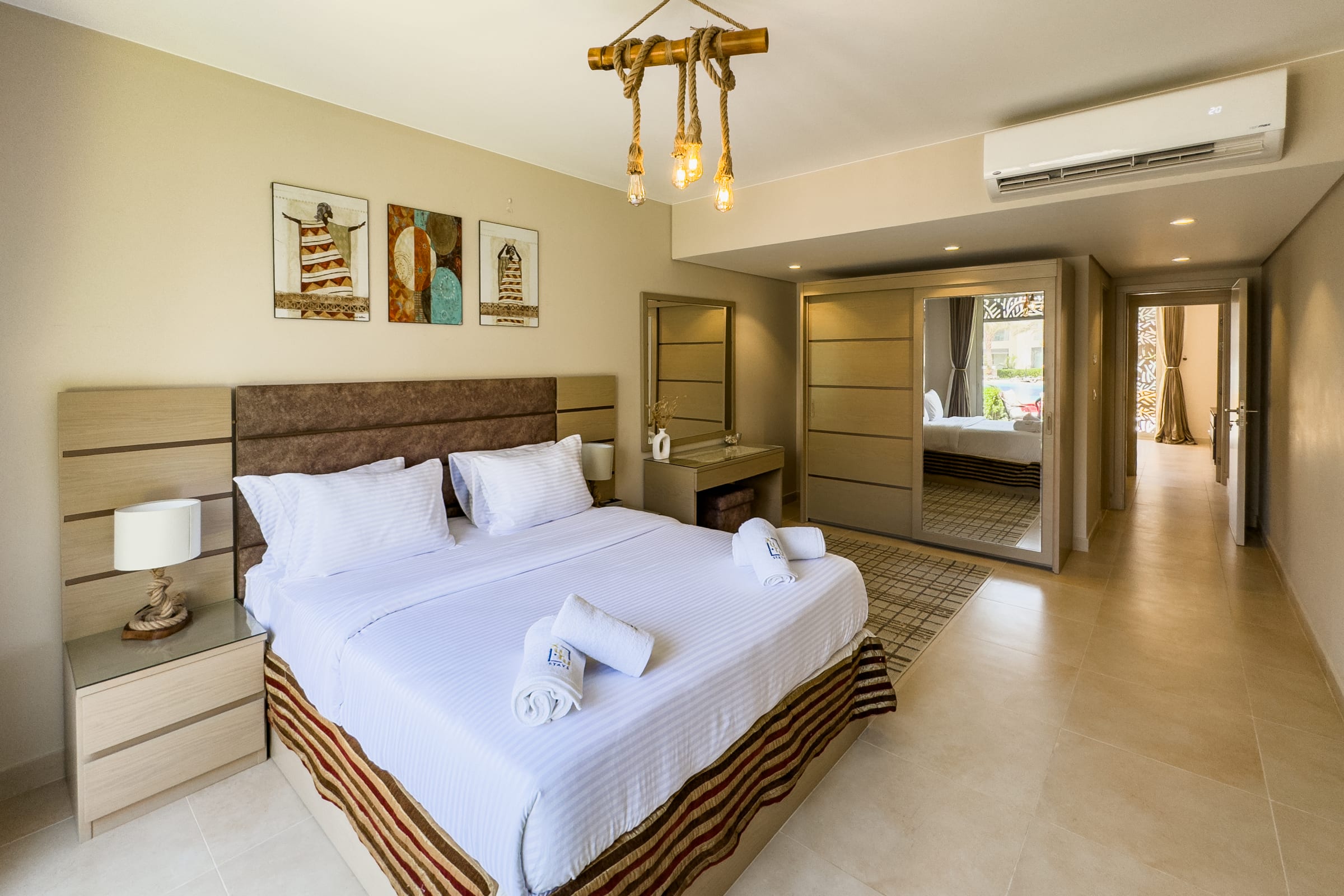 Staggering & Soothing 2 BDR w/ Pool View |Free Pool & Beach Access — Apartment in Mangroovy Residence, El Gouna, Egypt — photo 9