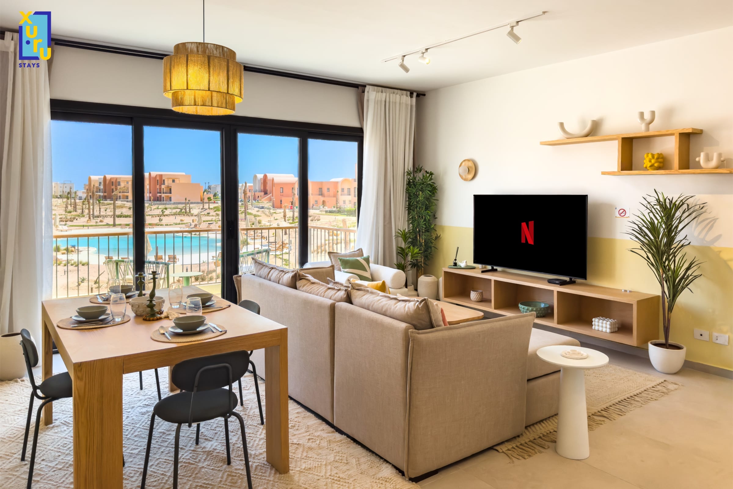 The 2BDR Blue Horizon @ Kamaran El Gouna — Apartment in El Gouna, Egypt