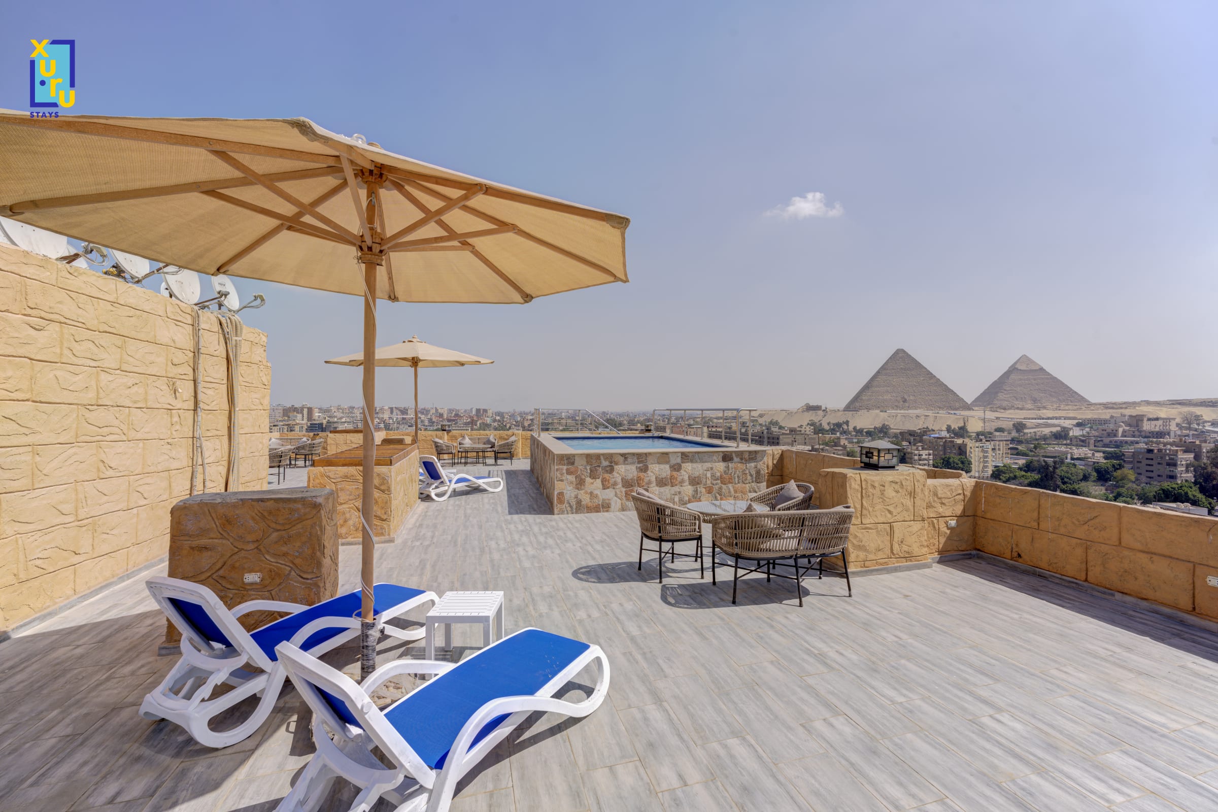 The Pyramids Global Suites W/ Stunning Rooftop Views — Unit in 5 King Faisal St, Kafr Nassar, Al Haram, Giza Governorate 3524020, Giza, Egypt — photo 8
