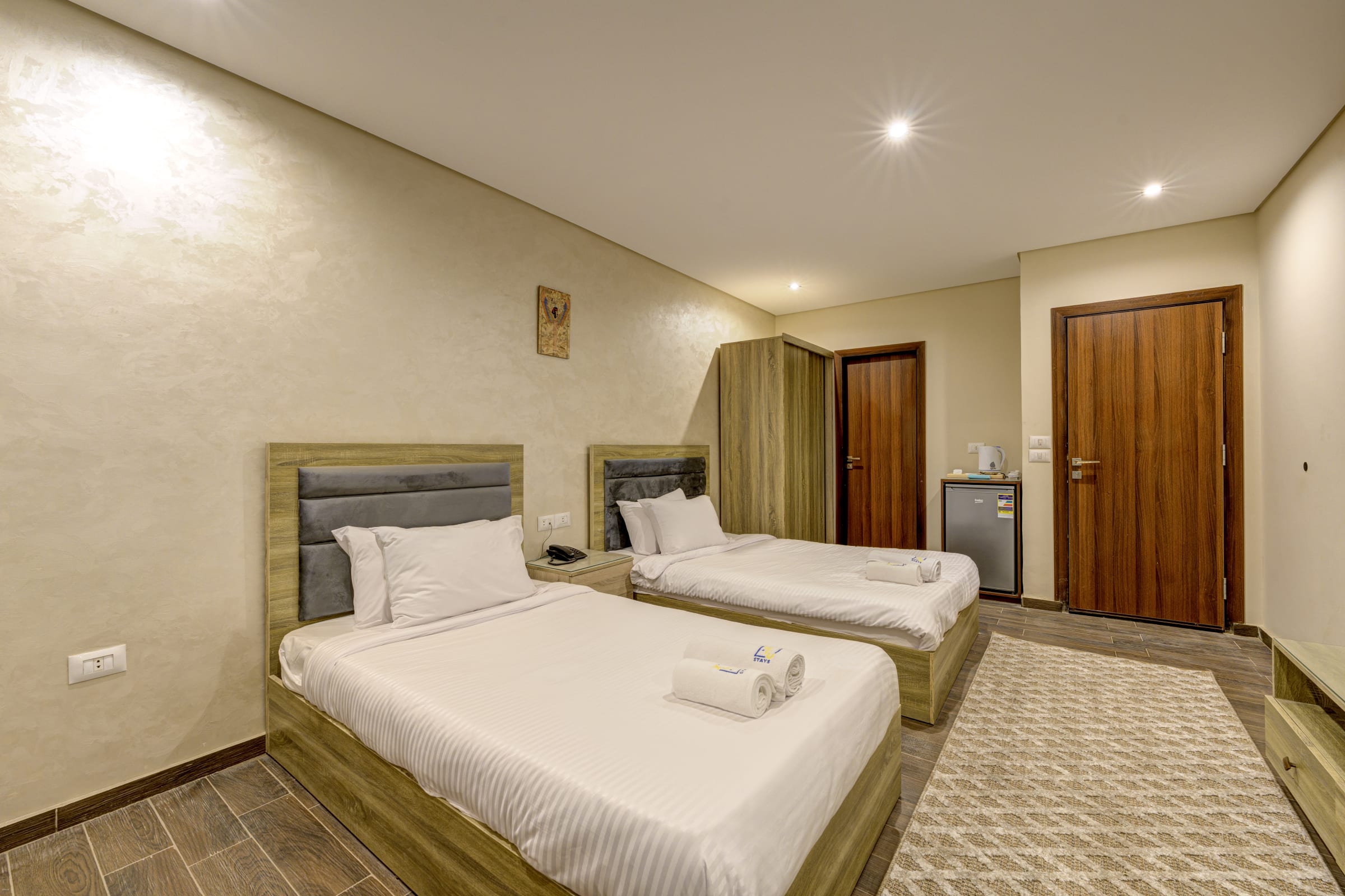 Pyramids Global Suites - Twin Standard Room — Unit in 5 King Faisal St, Kafr Nassar, Al Haram, Giza Governorate 3524020, Giza, Egypt — photo 3