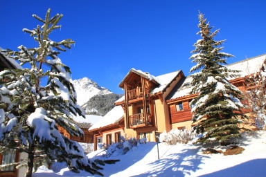 Chalet le Barlèt en hiver