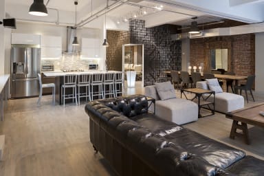 Modern and furnished interior Montreal