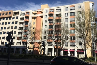 façade principale immeuble 63 rue villette